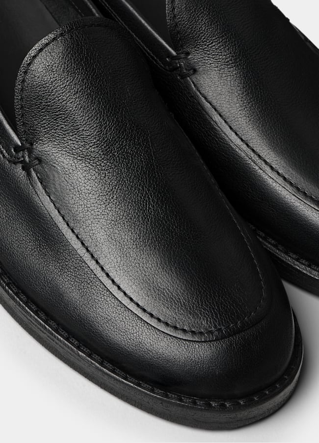 SUITSUPPLY Pelle Mocassini neri