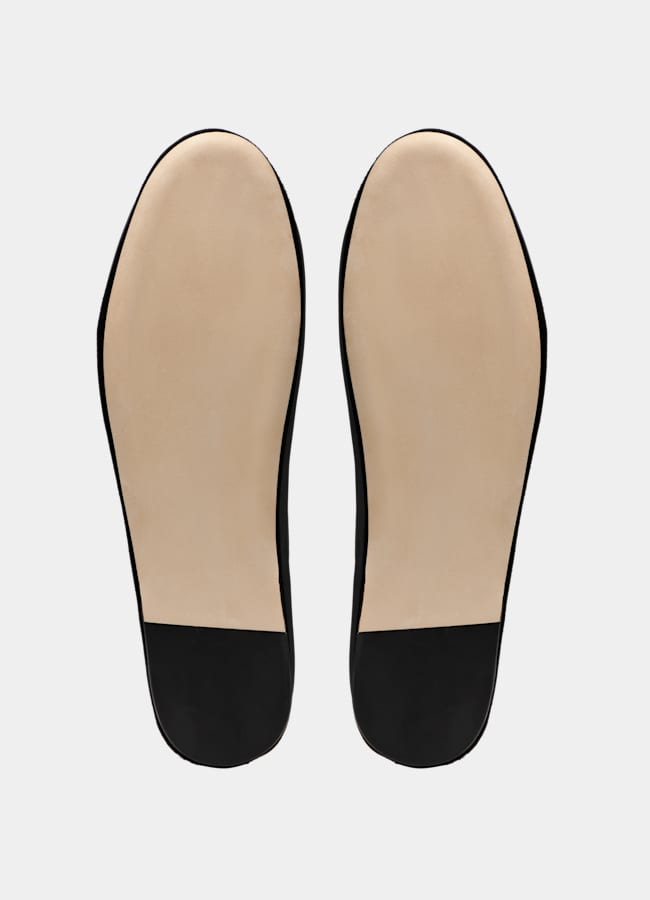 SUITSUPPLY Cuir de veau italien Mocassins noirs