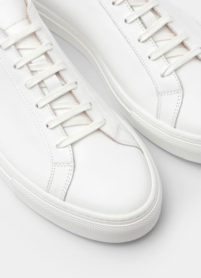 SUITSUPPLY Calf Leather White Sneaker