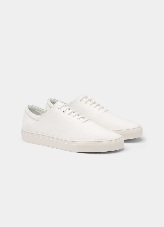 SUITSUPPLY Baumwolle Sneaker weiß
