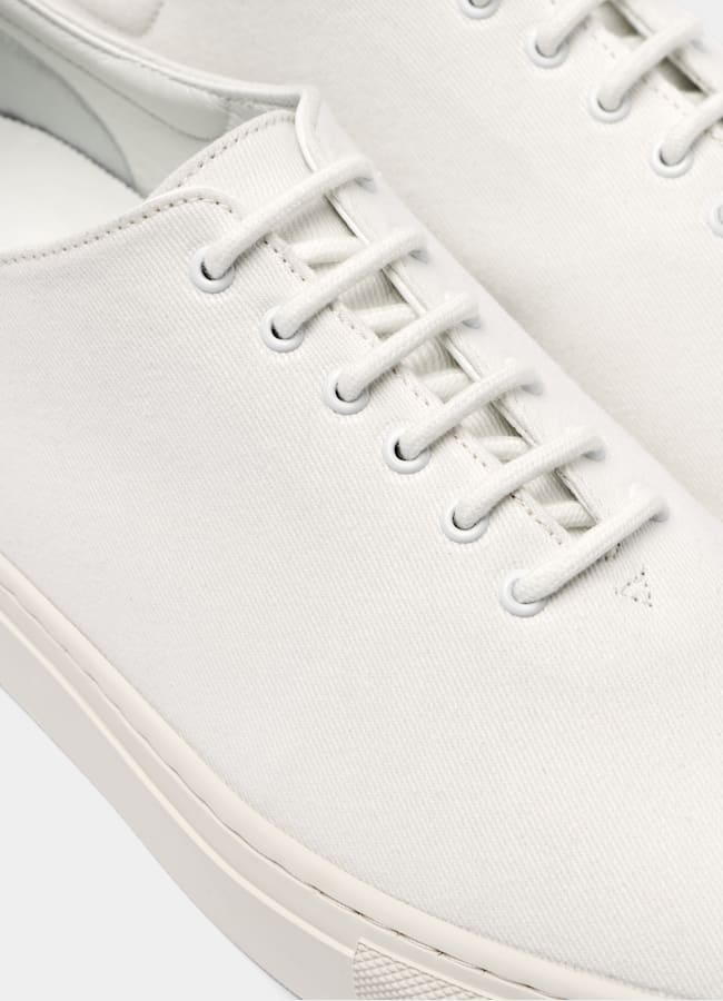 SUITSUPPLY Baumwolle Sneaker weiß