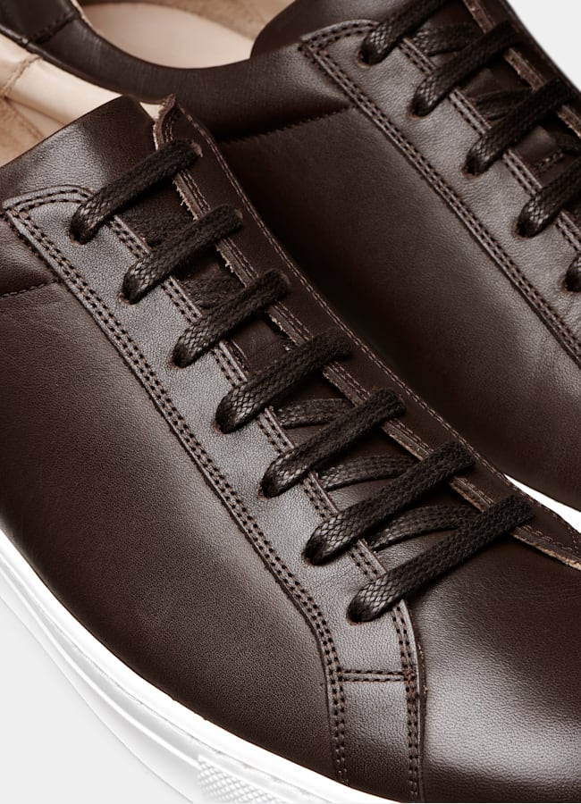 Brown Sneaker in Calf Leather | SUITSUPPLY