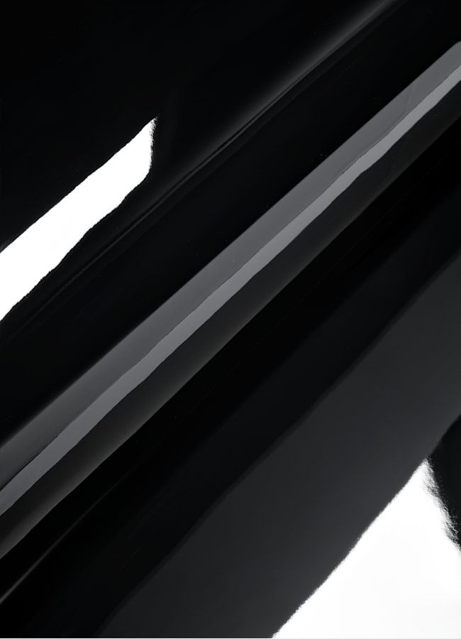 SUITSUPPLY Lackleder Oxford Smoking schwarz