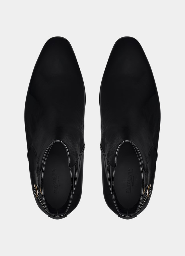 SUITSUPPLY Leather Black Boot