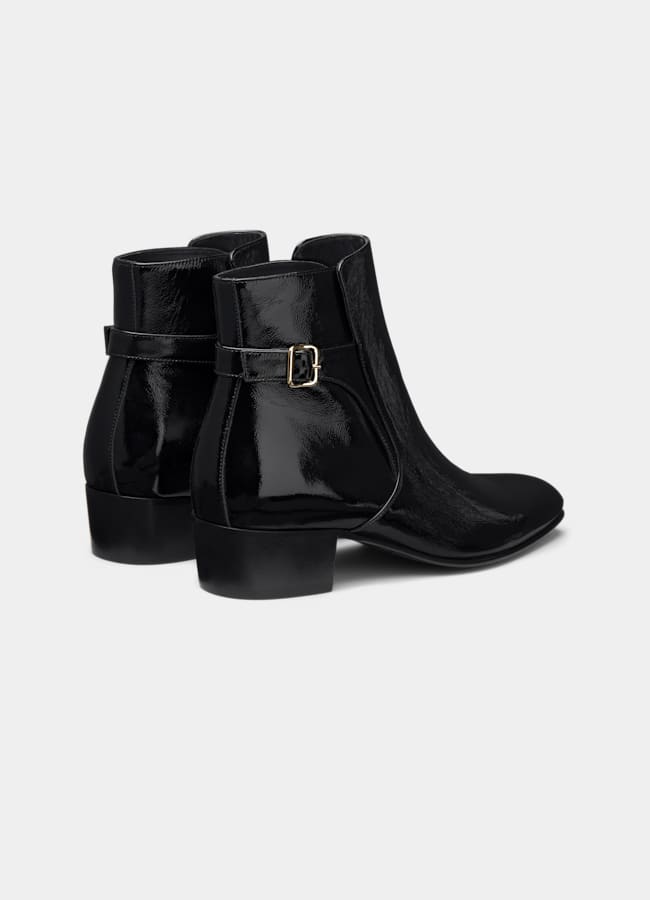 SUITSUPPLY Leather Black Boot