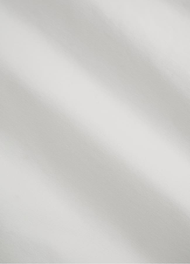 SUITSUPPLY Stretch Cotton by Di Sondrio, Italy Off-White Slim Leg Shorts