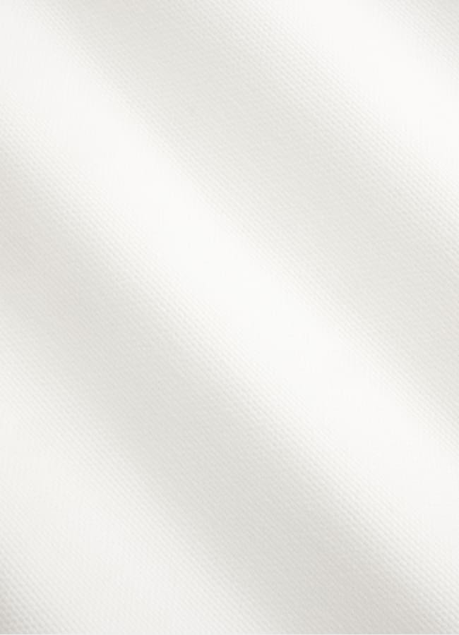 SUITSUPPLY Pure Cotton by Di Sondrio, Italy Off-White Straight Leg Shorts