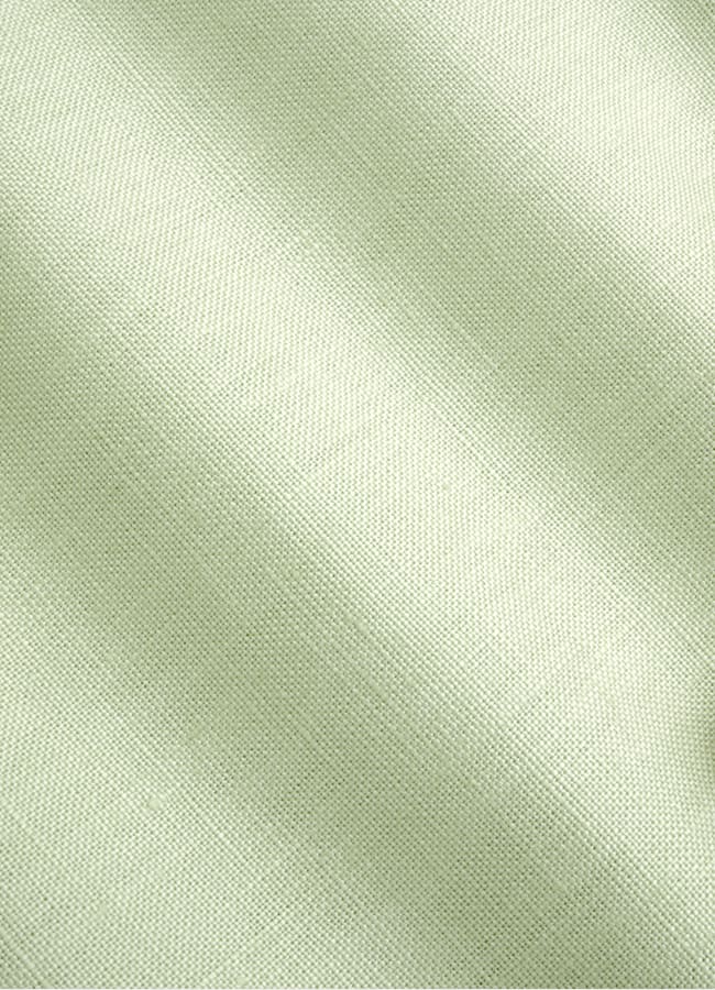 SUITSUPPLY Pure Linen by Baird McNutt, United Kingdom Light Green Straight Leg Shorts