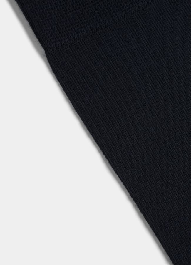 SUITSUPPLY Pure Cotton Navy Regular Socks