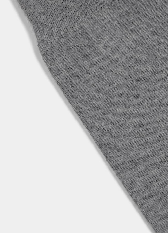 SUITSUPPLY Pure Cotton Light Grey Regular Socks