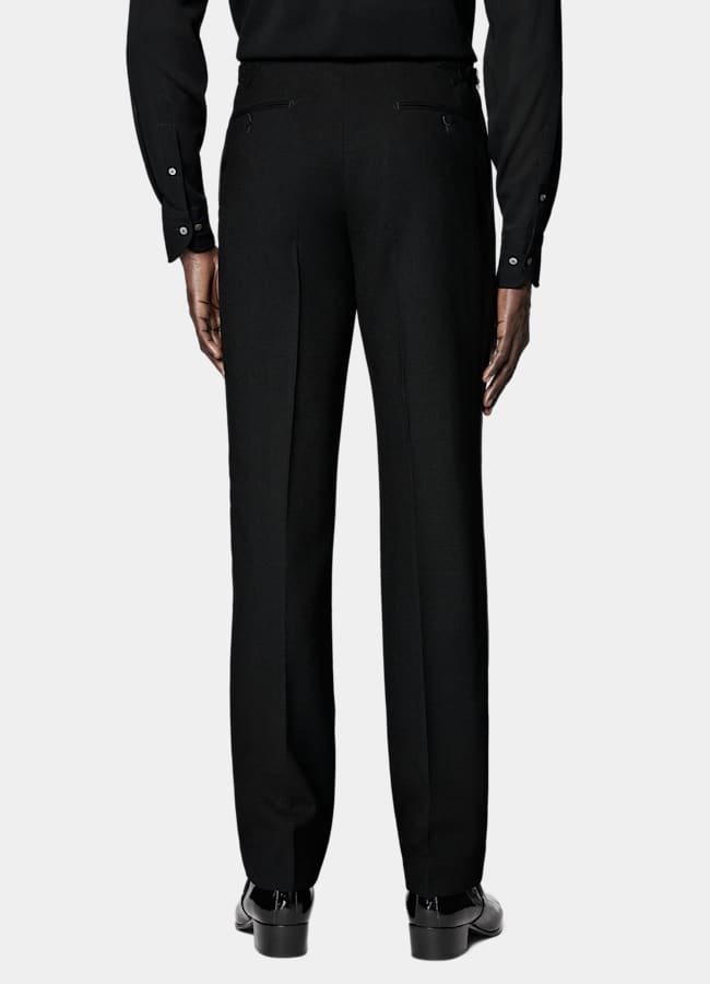 SUITSUPPLY All season Reine Schurwolle von Angelico, Italien Milano Smoking schwarz Tailored Fit