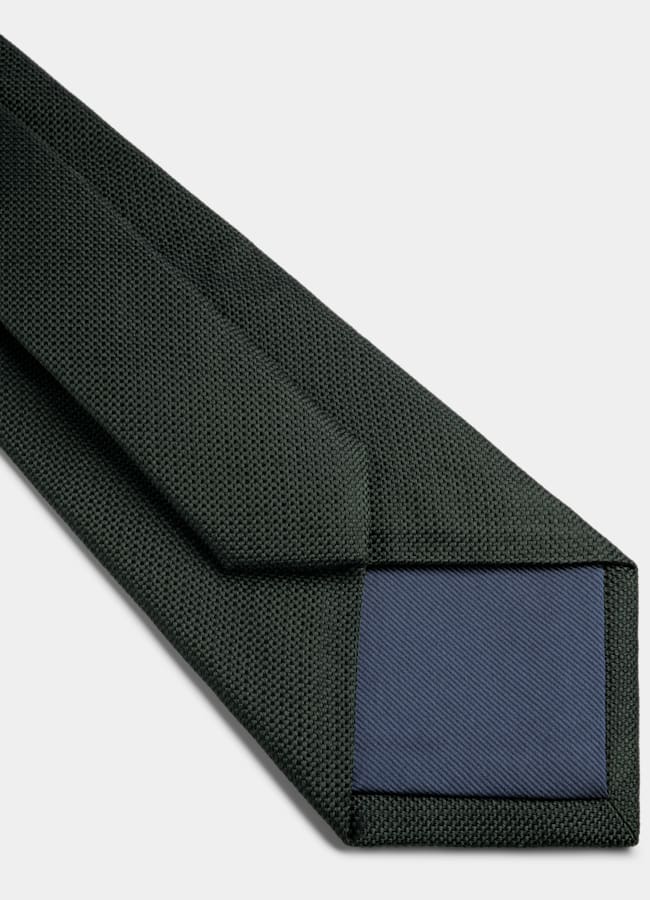 SUITSUPPLY Pure soie Cravate verte