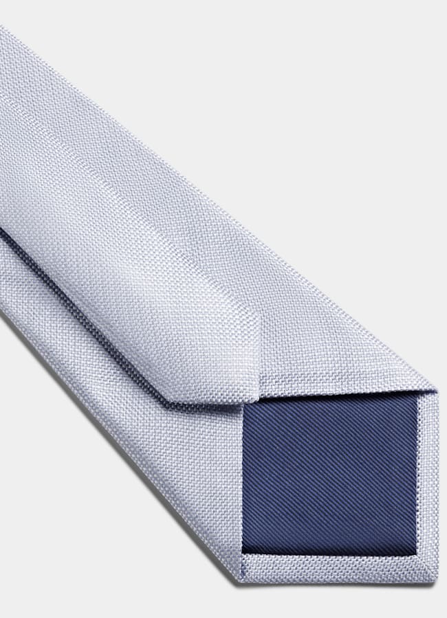 SUITSUPPLY Pure Silk Light Blue Tie