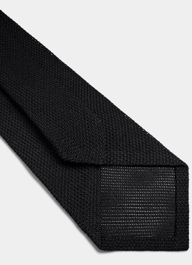 SUITSUPPLY Pure Silk by Fermo Fossati, Italy Navy Grenadine Tie