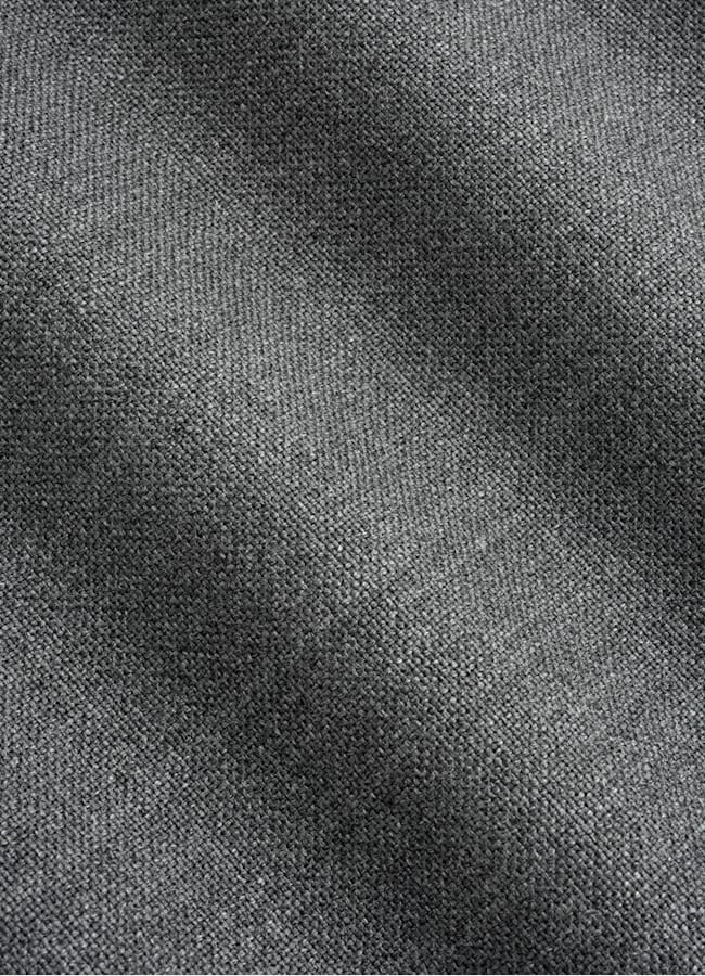 SUITSUPPLY All Season Wrinkle-Free Wool by Rogna, Italy Mid Grey Straight Leg Trousers