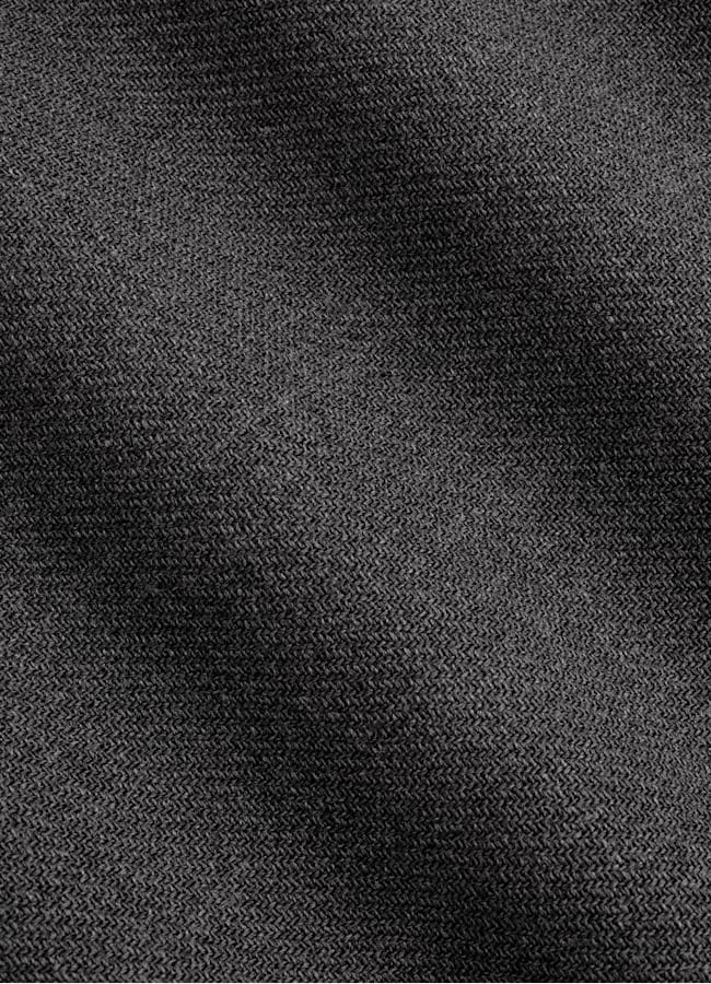 SUITSUPPLY All season Pure laine par Di Sondrio, Italie Pantalon Wide Leg Straight gris foncé