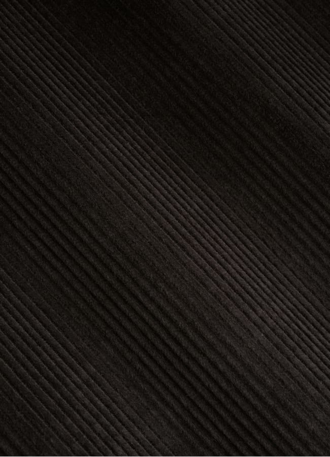 SUITSUPPLY Winter Pure Cotton Corduroy by Pontoglio, Italy Dark Brown Straight Leg Trousers