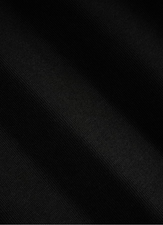 SUITSUPPLY Pure Cotton Black Crewneck T-Shirt