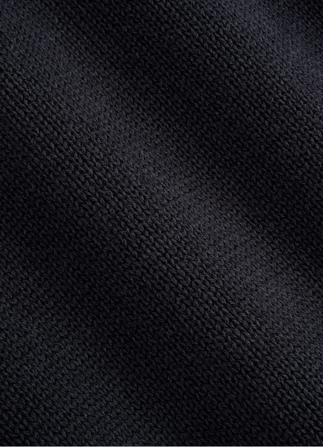 SUITSUPPLY Pure Cotton Navy Crewneck