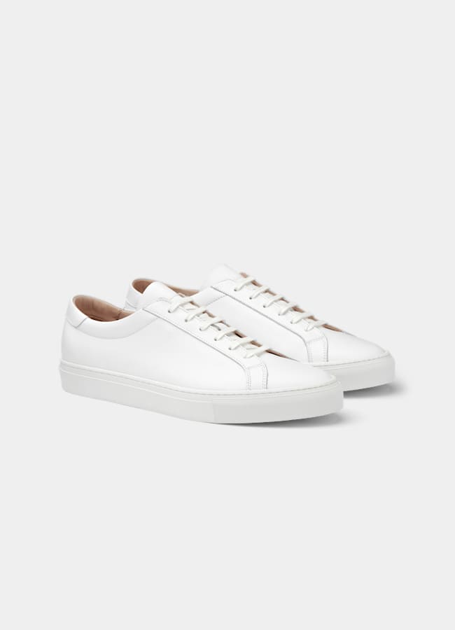 SUITSUPPLY Calf Leather White Sneaker