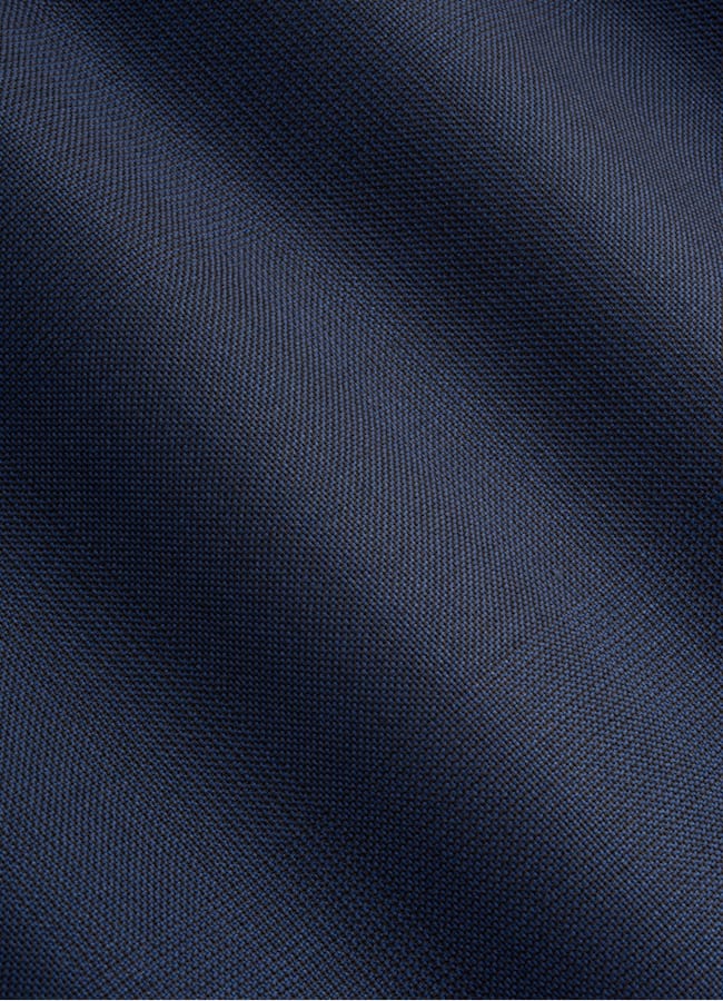 SUITSUPPLY Pure S110's Wool by Vitale Barberis Canonico, Italy Mid Blue Checked Custom Made Suit