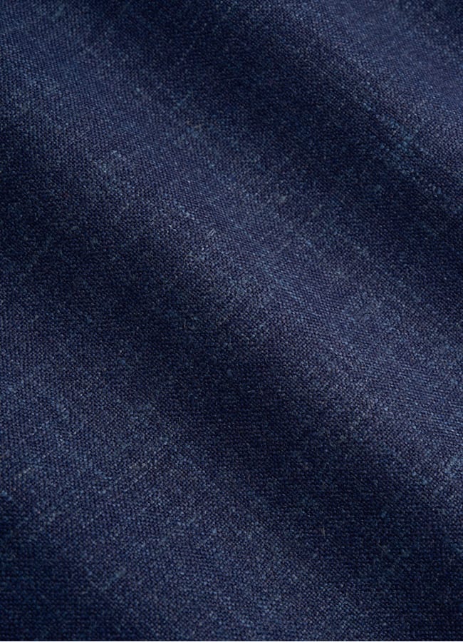 SUITSUPPLY Pure Wool by E.Thomas, Italy Mid Blue Custom Made Suit