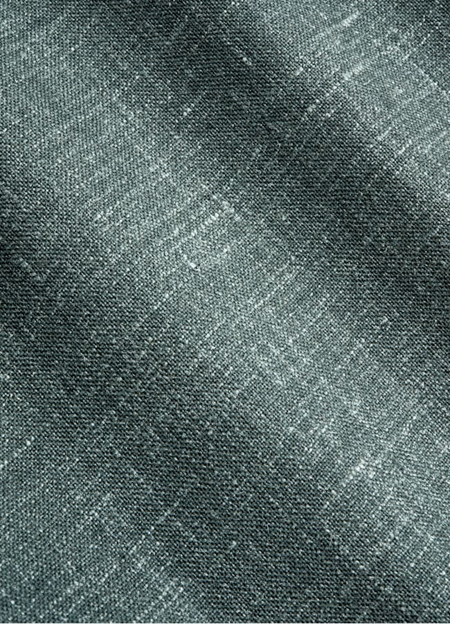 SUITSUPPLY Summer Wool Silk Linen by E.Thomas, Italy Green Tailored Fit Havana Suit