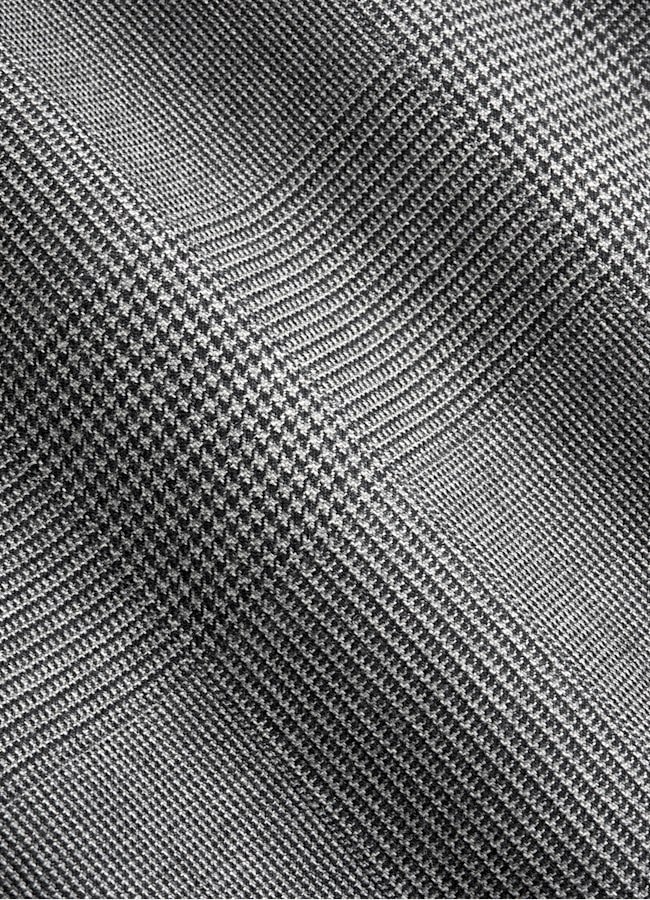 SUITSUPPLY All Season Pure S130's Wool by Drago, Italy Mid Grey Checked Tailored Fit Havana Suit