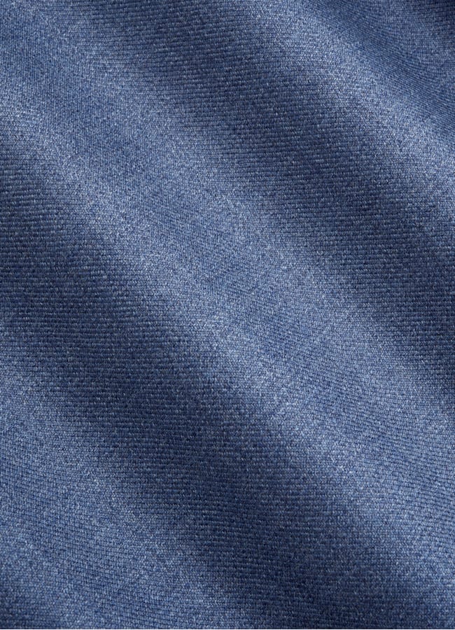 SUITSUPPLY All Season Pure S130's Wool by Reda, Italy Mid Blue Tailored Fit Havana Suit