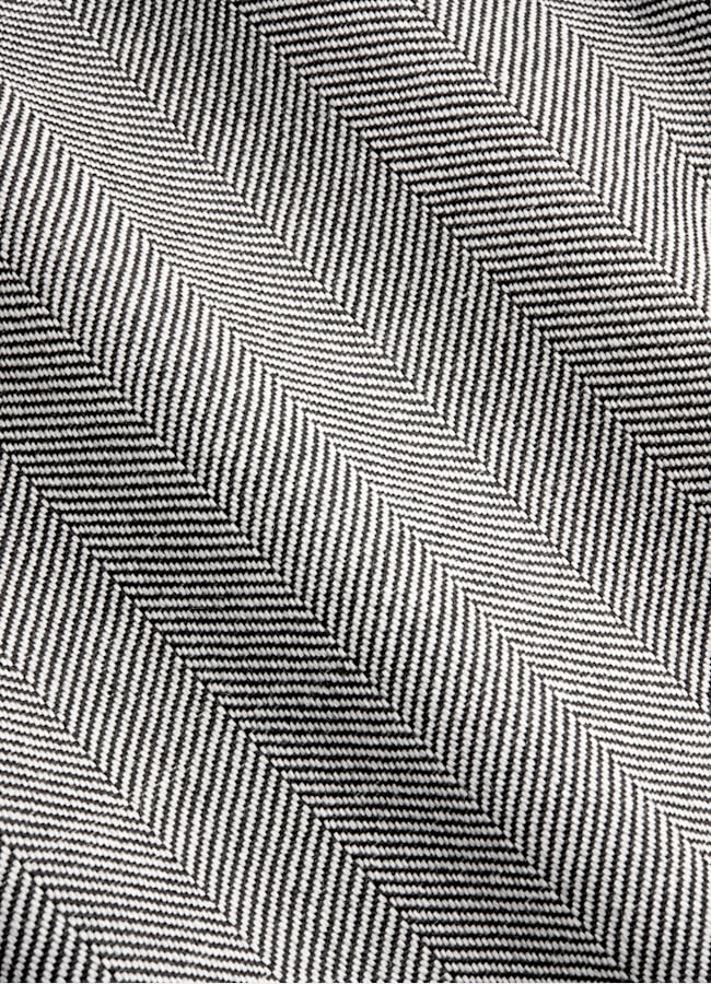 SUITSUPPLY All Season Wool Silk by Rogna, Italy Grey Herringbone Tailored Fit Milano Suit