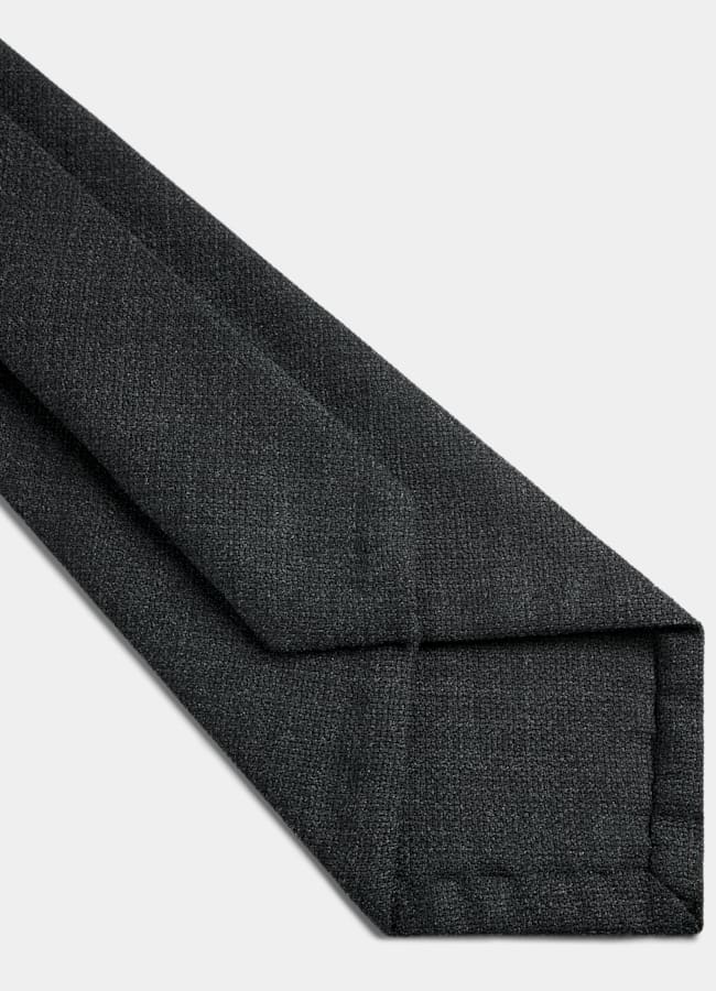 SUITSUPPLY Pure Wool by Vitale Barberis Canonico, Italy Grey Tie