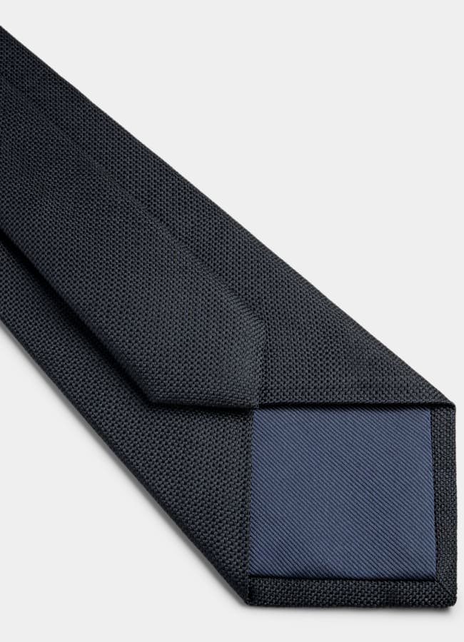 SUITSUPPLY Pure Silk Navy Tie