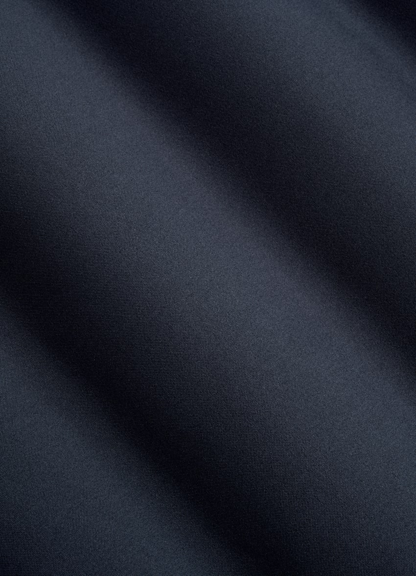 SUITSUPPLY Water-Repellent Technical Fabric by Olmetex, Italy Navy Reversible Bomber Jacket