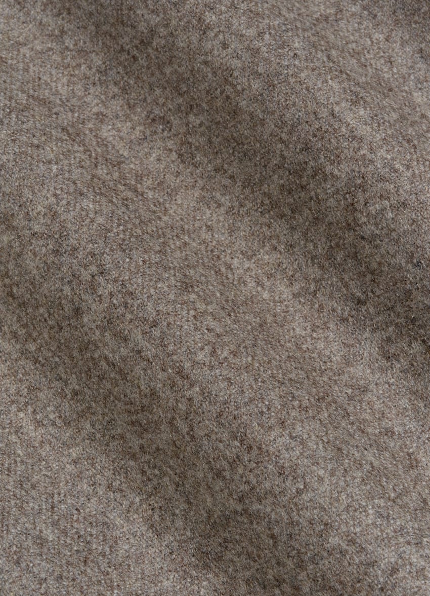 SUITSUPPLY Pura lana de Vitale Barberis Canonico, Italia Abrigo gris topo