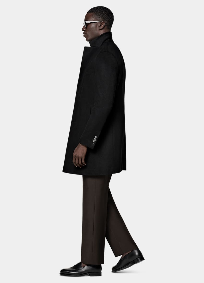 SUITSUPPLY Pura lana Cappotto nero