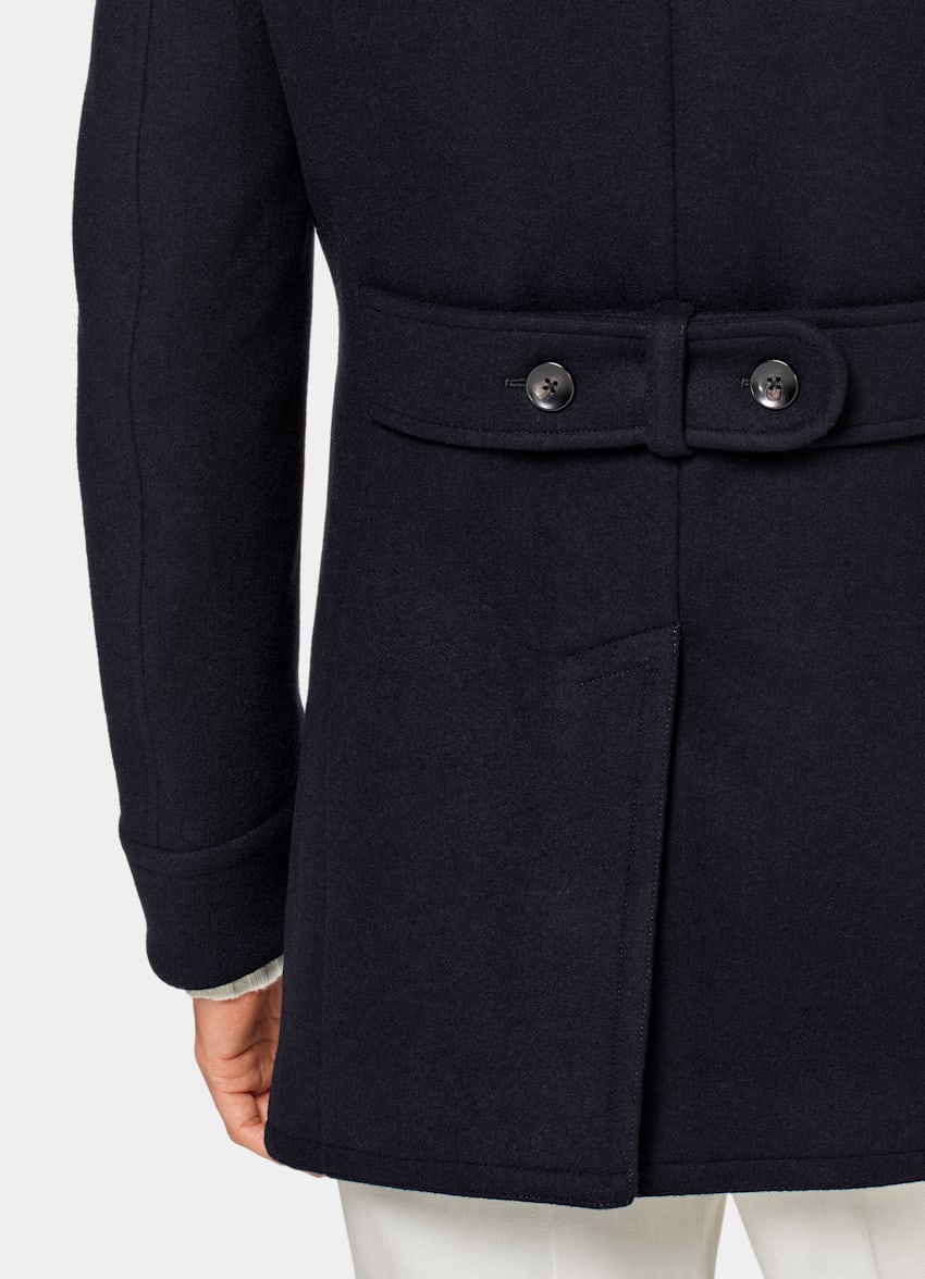 SUITSUPPLY Pure Schurwolle Peacoat navy