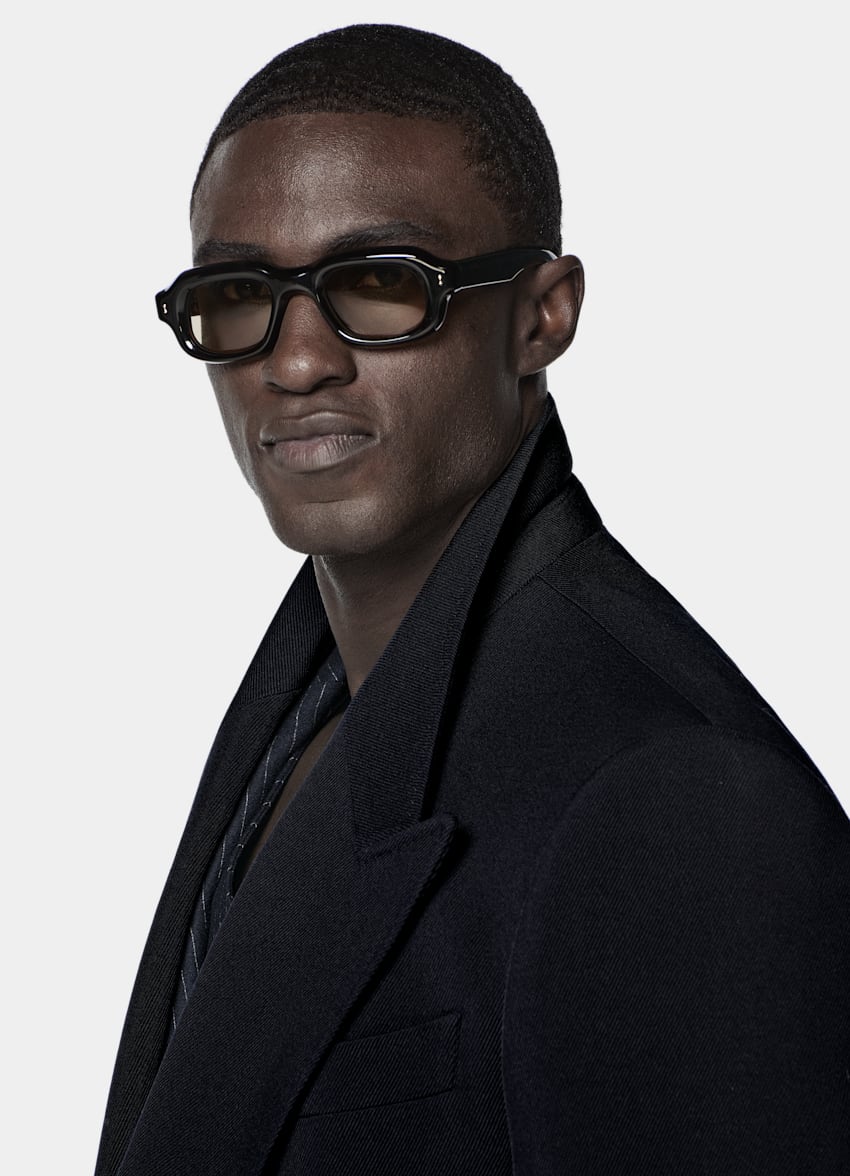 SUITSUPPLY Pure Wool von Angelico, Italien Navy Overcoat
