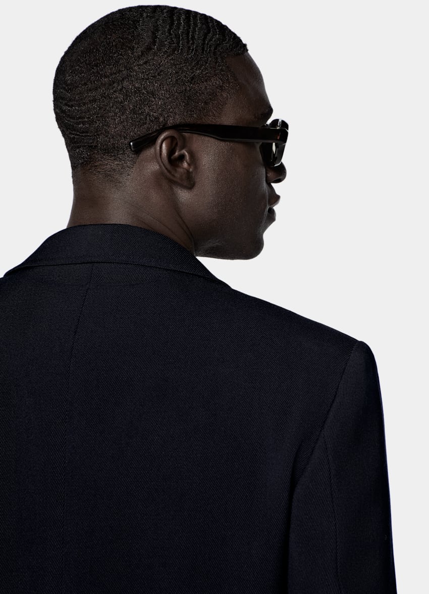 SUITSUPPLY Pure Wool von Angelico, Italien Navy Overcoat