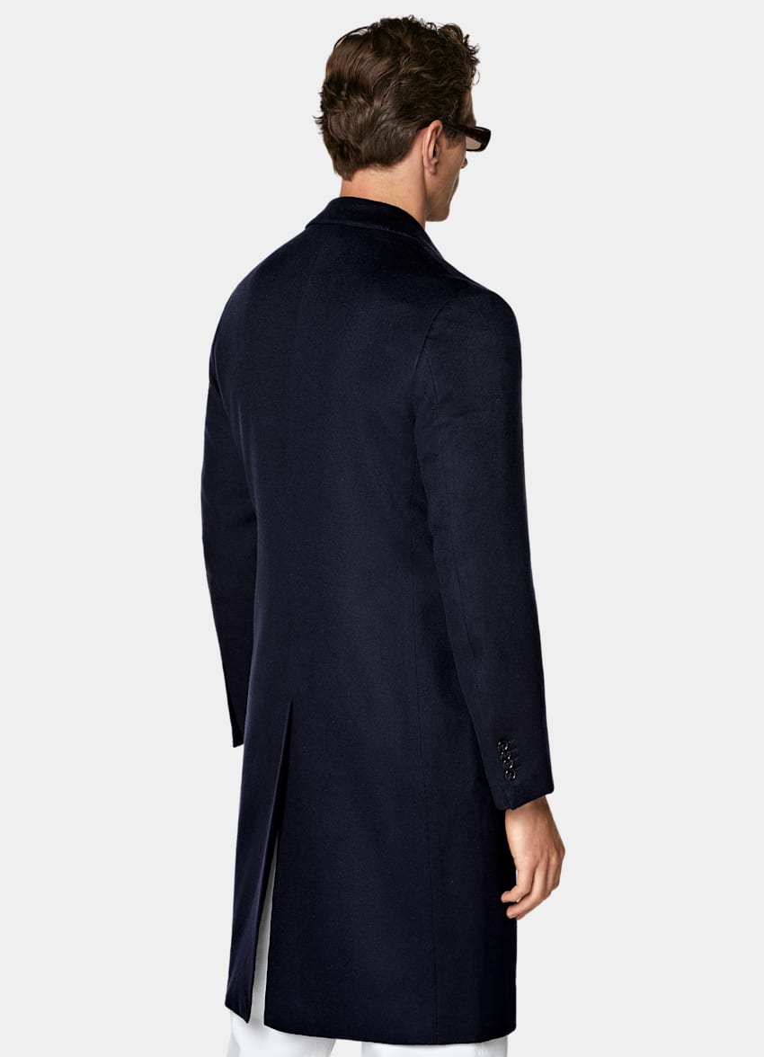 SUITSUPPLY Pure Cashmere - Colombo, Italie Navy Overcoat