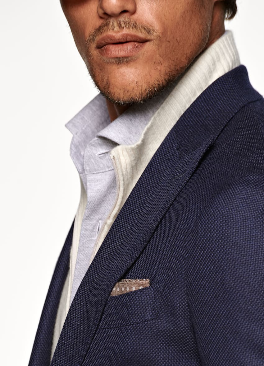 suitsupply navy blazer