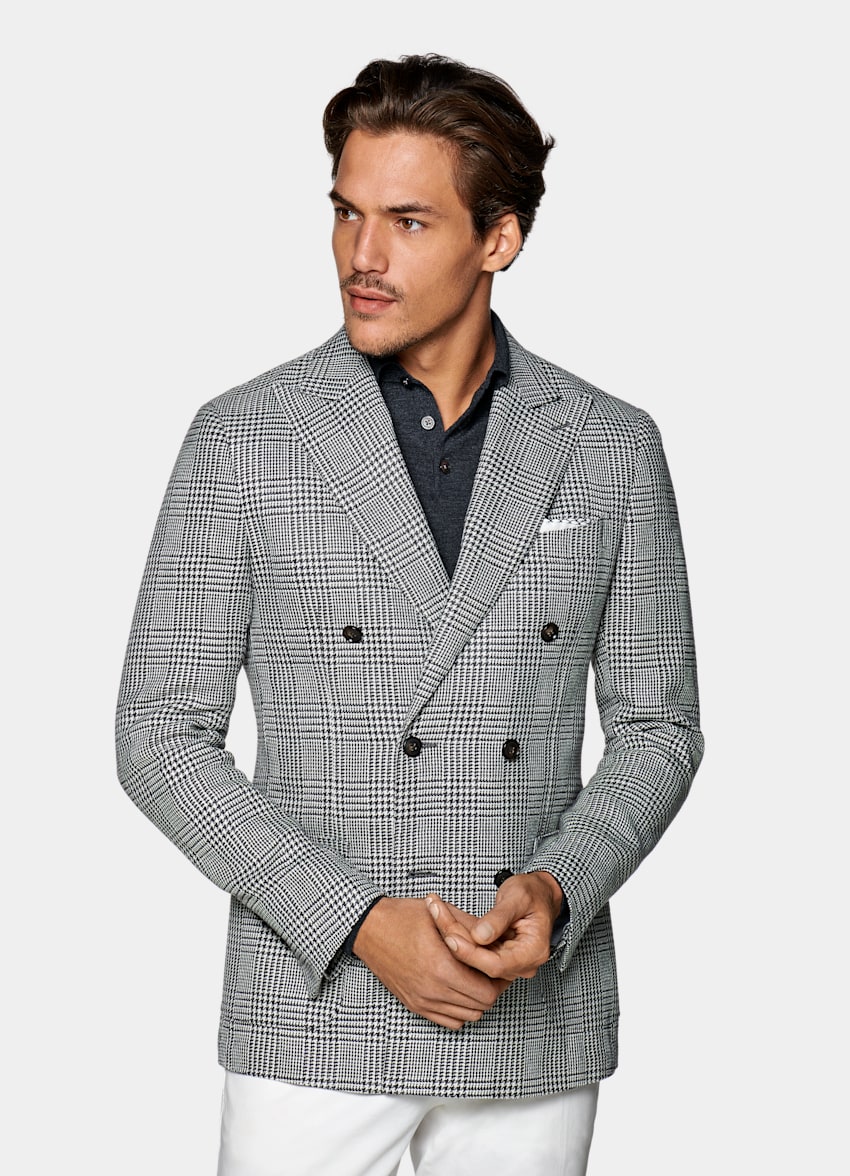 Jacket Grey Check Havana C1502a Suitsupply Online Store