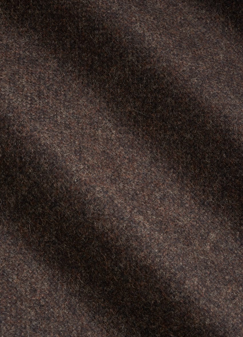 SUITSUPPLY Pure Wool by Solbiati, Italy Dark Brown Havana Blazer