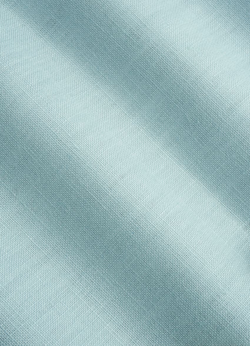 SUITSUPPLY Pure Linen by Baird McNutt, United Kingdom Mint Blue Walter Shirt-Jacket