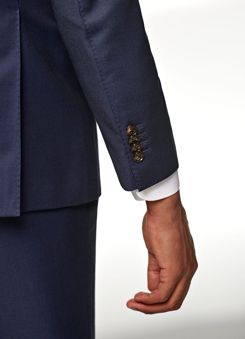 Navy Bird's Eye Sienna Suit Jacket in Pure S130's Wool | SUITSUPPLY The ...