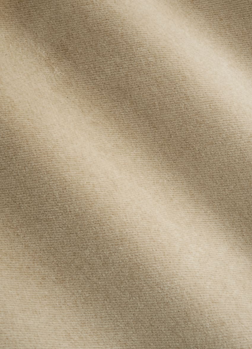 SUITSUPPLY Cotton Blend Velvet by Pontoglio, Italy Mid Brown Lazio Tuxedo Set