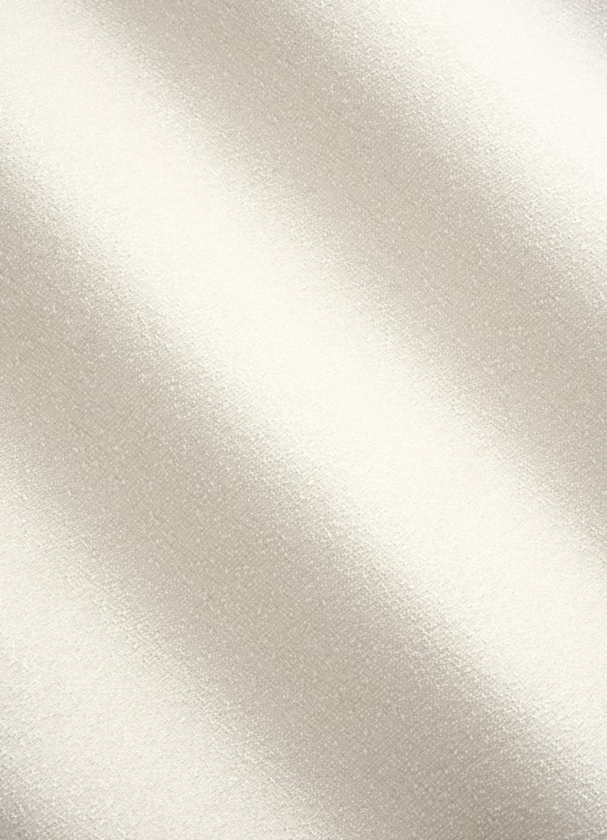 SUITSUPPLY All Season Silk Wool by Lanificio Ermenegildo Zegna, Italy Off-White Tailored Fit Milano Dinner Jacket