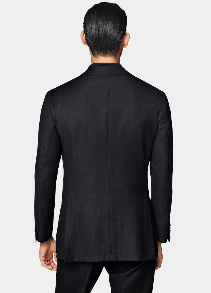 SUITSUPPLY All Season Pure S130's Wool by E.Thomas, Italy Navy Relaxed Fit Roma Blazer