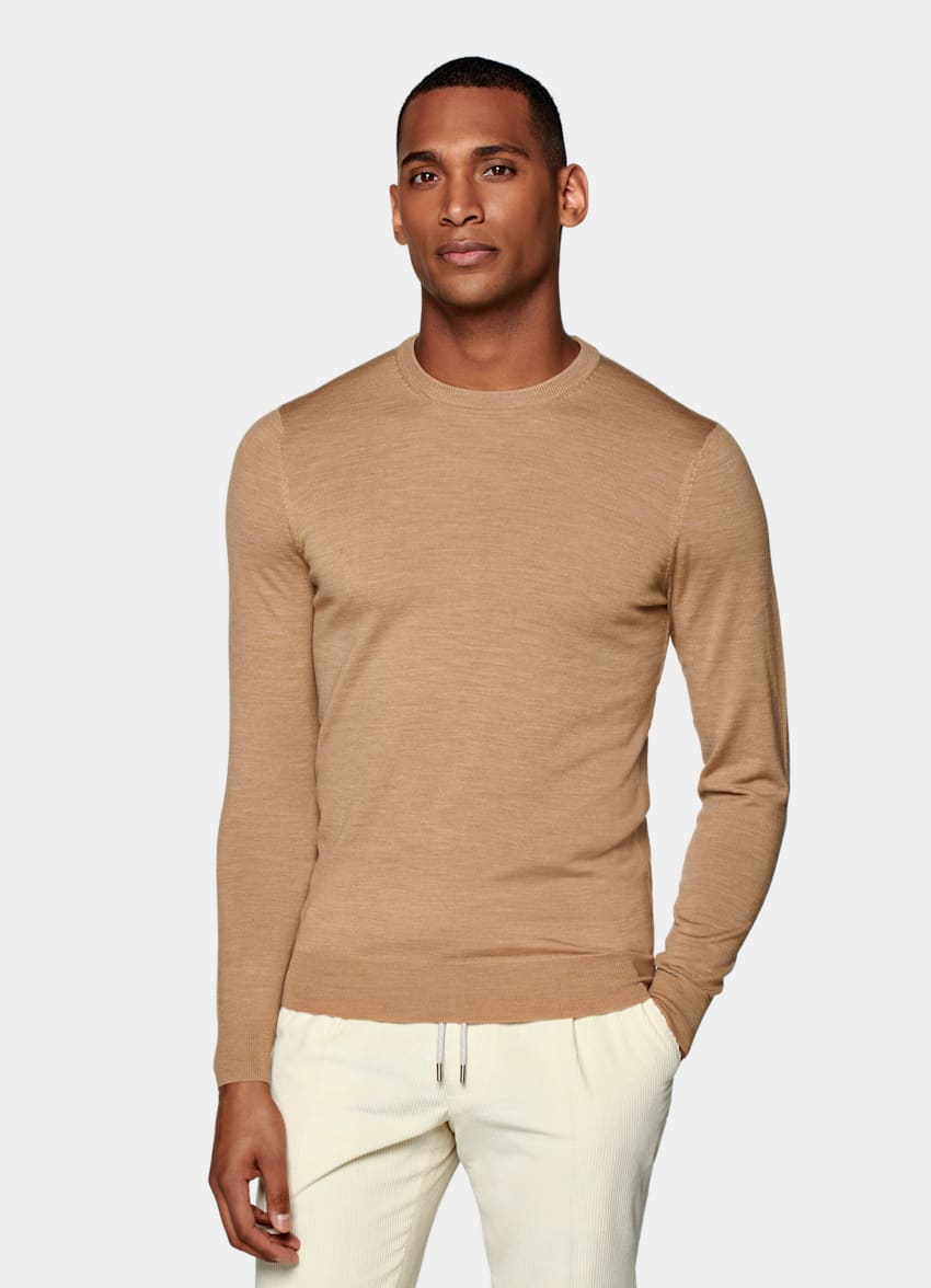 dime brown crewneck