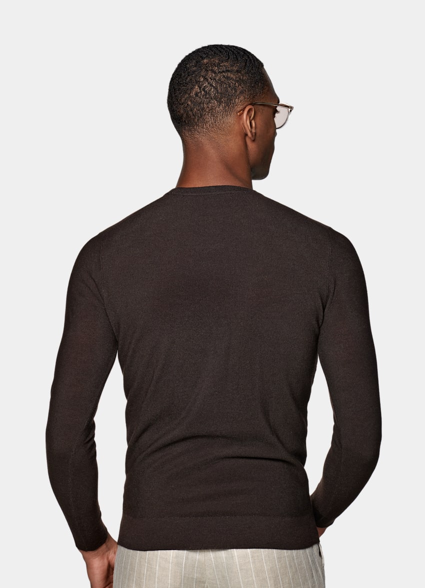 dime brown crewneck
