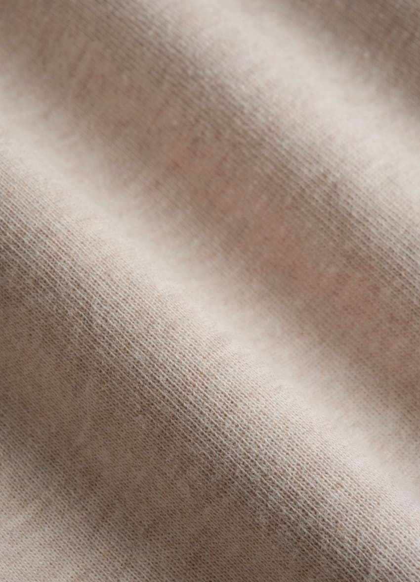 SUITSUPPLY Coton, polyester Survêtement marron clair